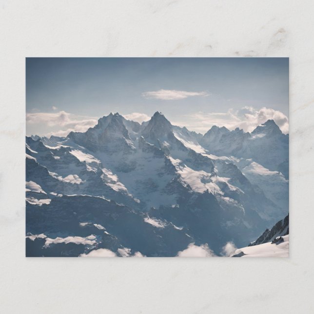 Schweizer Alpen (6) Postkarte (Vorderseite)