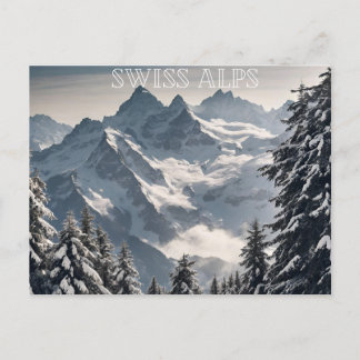Schweizer Alpen (7) Postkarte
