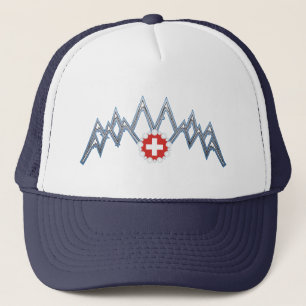 Schweizer Alpen-Hut Truckerkappe