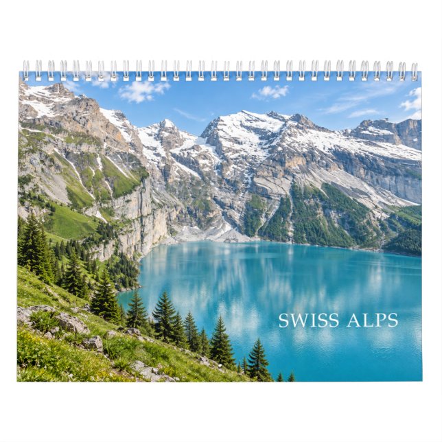 Schweizer Alpen Schweiz Berglandschaft Kalender (Titelbild)
