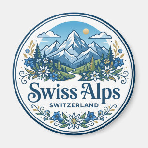 Schweizer Alpen Schweiz Magnet