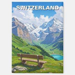 Schweizer Alpen Schweiz Reisen Magnet