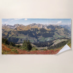 Schweizer Alpen Strandtuch