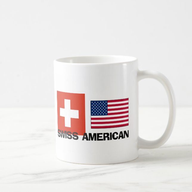 Schweizer Amerikaner Kaffeetasse (Rechts)