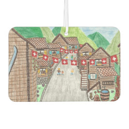 Schweizer Dorfautobahn Autolufterfrischer