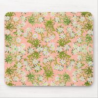 Schweizer Edelweiss alpine Blumen Mousepad