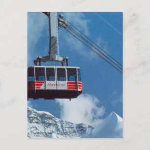 Schweizer Eisenbahnen; Bahnhof Hassliberg Postkarte