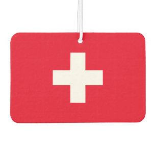 Schweizer Flagge Autolufterfrischer