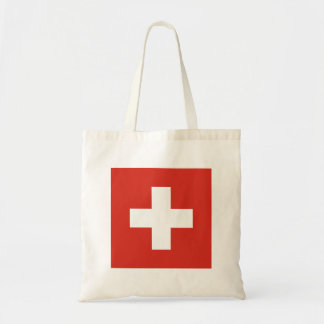 Schweizer Flagge Die Nationalflagge der Schweiz Tragetasche