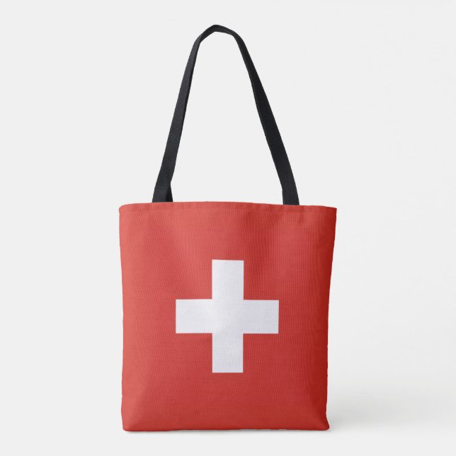 Schweizer Flagge, Flagge der Schweiz (Rückseite)