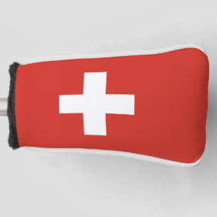 Schweizer Flagge Golf Headcover