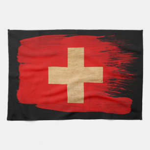Schweizer Flagge Handtuch