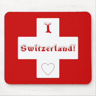 Schweizer Flagge Mousepad