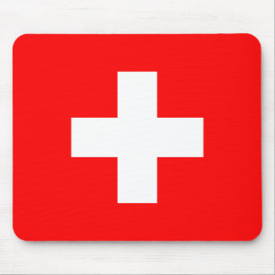 Schweizer Flagge Mousepad