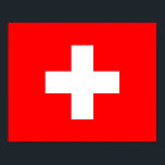 Schweizer Flagge Poster<br><div class="desc">Schweizer Flagge</div>