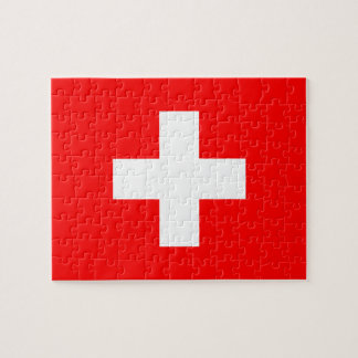 Schweizer Flagge Puzzle