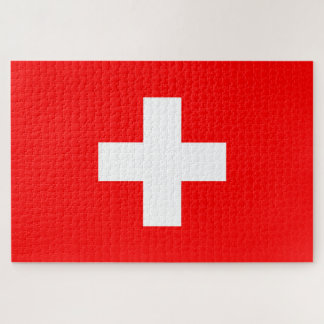 Schweizer Flagge Puzzle