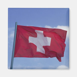 Schweizer Flagge RF) Magnet