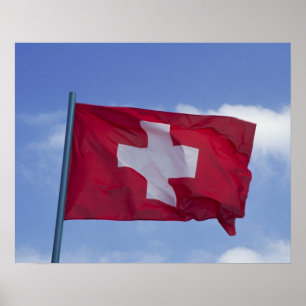Schweizer Flagge RF) Poster