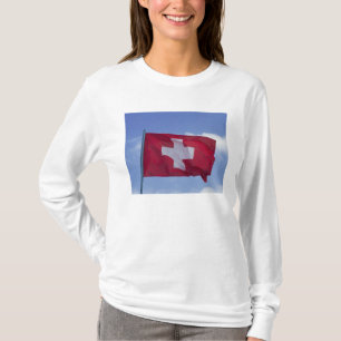 Schweizer Flagge RF) T-Shirt