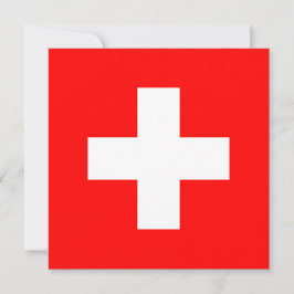 Schweizer Flagge (Schweiz) Karte