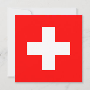Schweizer Flagge (Schweiz) Karte
