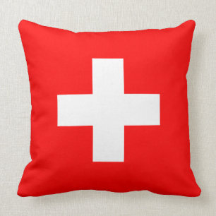 Schweizer Flagge (Schweiz) Kissen