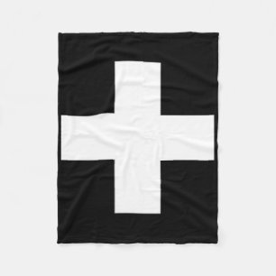 Schweizer Flagge Schweiz Kreuz Wandern Luzern Alpe Fleecedecke