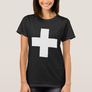 Schweizer Flagge Schweiz Kreuz Wandern Luzern Alpe T-Shirt