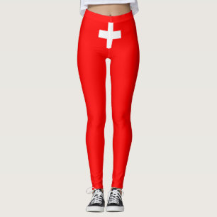 Schweizer Flagge (Schweiz) Leggings