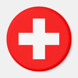 Schweizer Flagge (Schweiz) Magnet