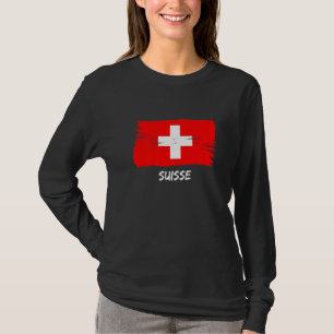 Schweizer Flagge Schweiz Team Fan T-Shirt