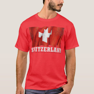 Schweizer Flagge T-Shirt