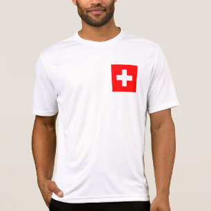 Schweizer Flagge T-Shirt