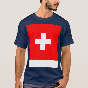 Schweizer Flagge T-Shirt