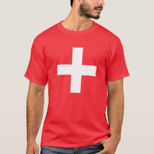 Schweizer Flagge T-Shirt
