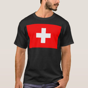 Schweizer Flagge T-Shirt