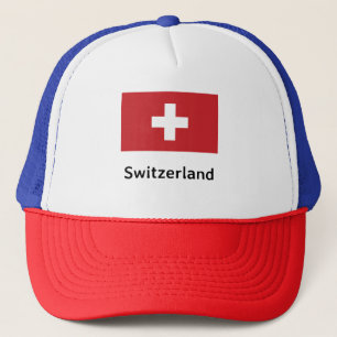 Schweizer Flagge Truckerkappe