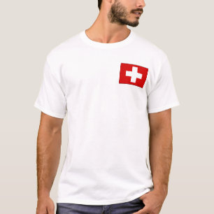 Schweizer Flaggen-T - Shirts und Geschenke