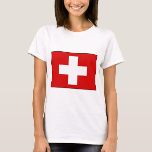 Schweizer Flaggen-T - Shirts und Geschenke