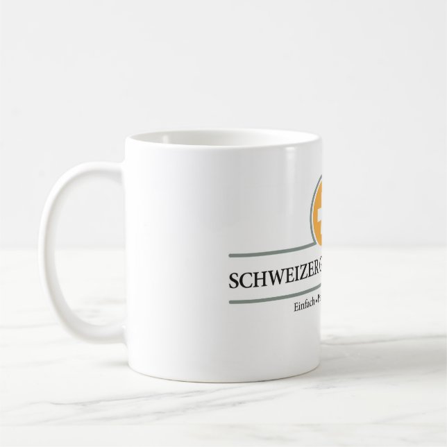 Schweizer Goldmünzen Tasse (Links)