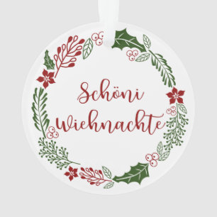 Schweizer Heiligabend, Schöni Wiehnachte Ornament