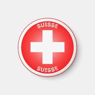 Schweizer Kulturerbe-Emblem Magnet