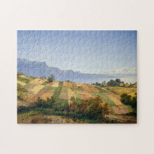 Schweizer Landschaft durch Alexandre Calame Puzzle