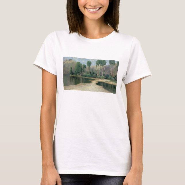 Schweizer Landschaft T-Shirt (Vorderseite)