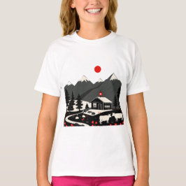 Schweizer Landschaft T-Shirt