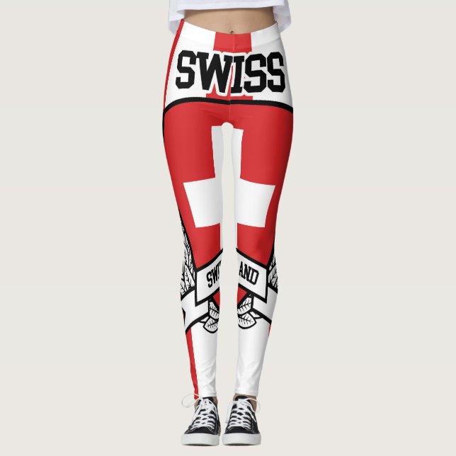Schweizer Leggings (Vorderseite)