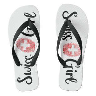 Schweizer Mädchen Flip Flops