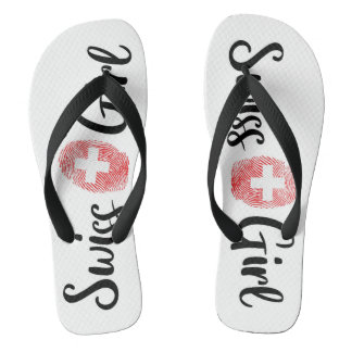 Schweizer Mädchen Flip Flops