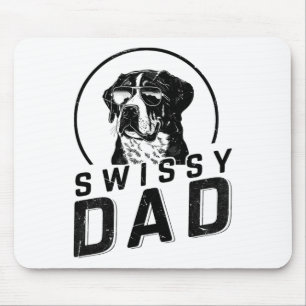 Schweizer Papa Hundebesitzer Geschenke Für Männer Mousepad